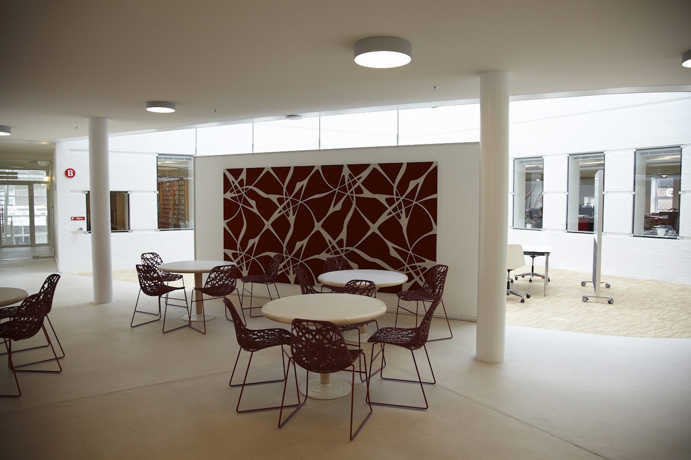 Twister akustikmoduler i filt hos Tryg (4)